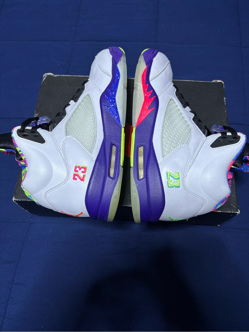 Jordan 5 Retro Alternate Bel Air 2020 Size 12 - Picture 2 of 8